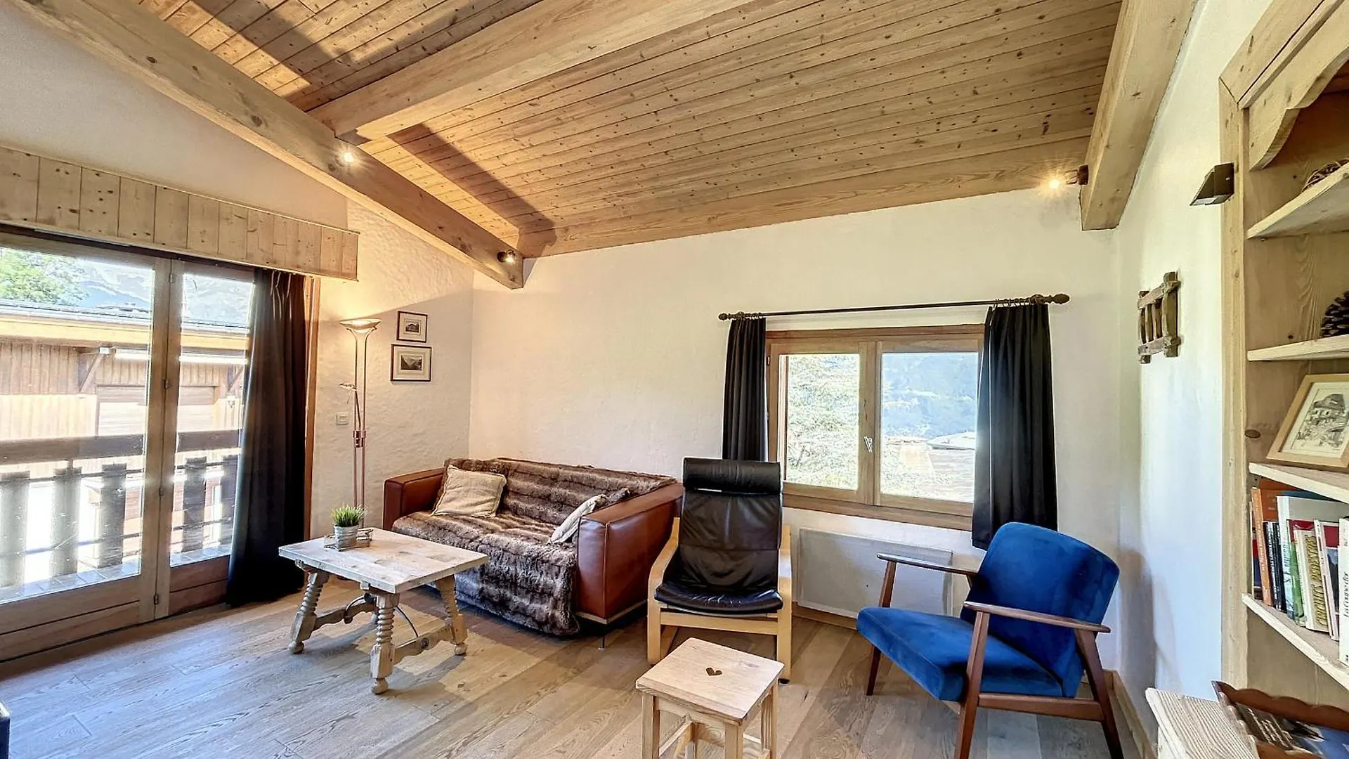 Superbe 3 Pieces Avec Balcons En Plein Coeur De Combloux - Parking, Wifi, Lave-Linge - Fr-1-560-106 Apartment